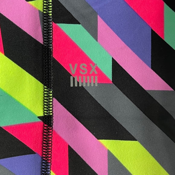 NEON MULTICOLOURED VICTORIA'S SECRET VSX SPORT - HIGH RISE KNOCKOUT TIGHT - Picture 7 of 7